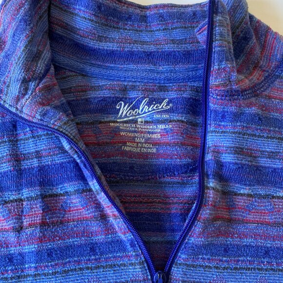 Vintage Woolrich Halfzip Midlayer - Women's Medium - Picture 2 of 4